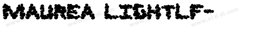 Maurea LightLf字体转换